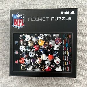 New and Unopened NFL Helmet Puzzle